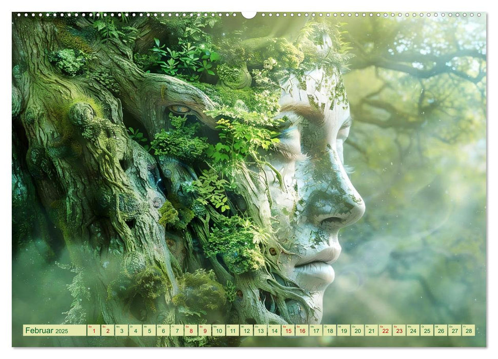 Die vielen Gesichter von Mutter Natur (CALVENDO Premium Wandkalender 2025)