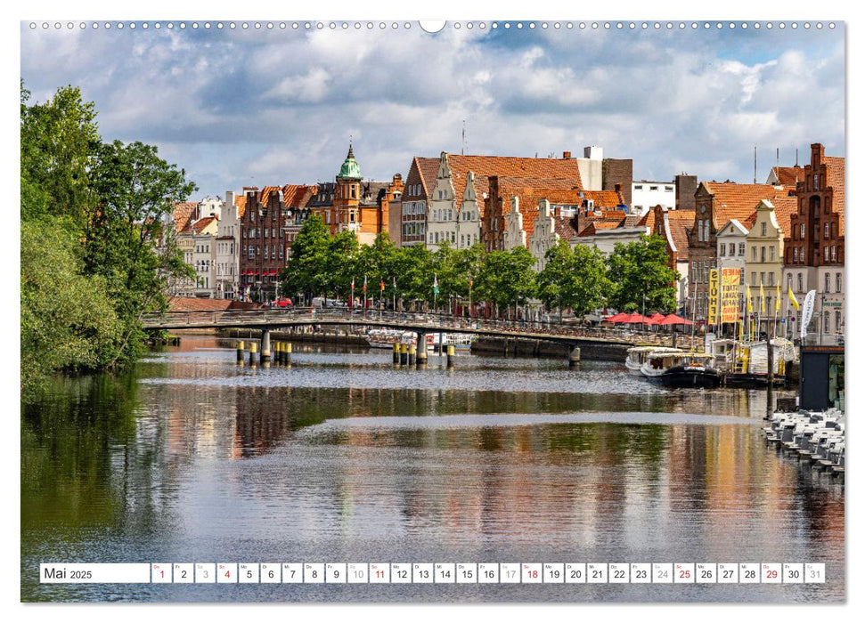 Schleswig-Holstein - Hansestadt Lübeck (CALVENDO Wandkalender 2025)