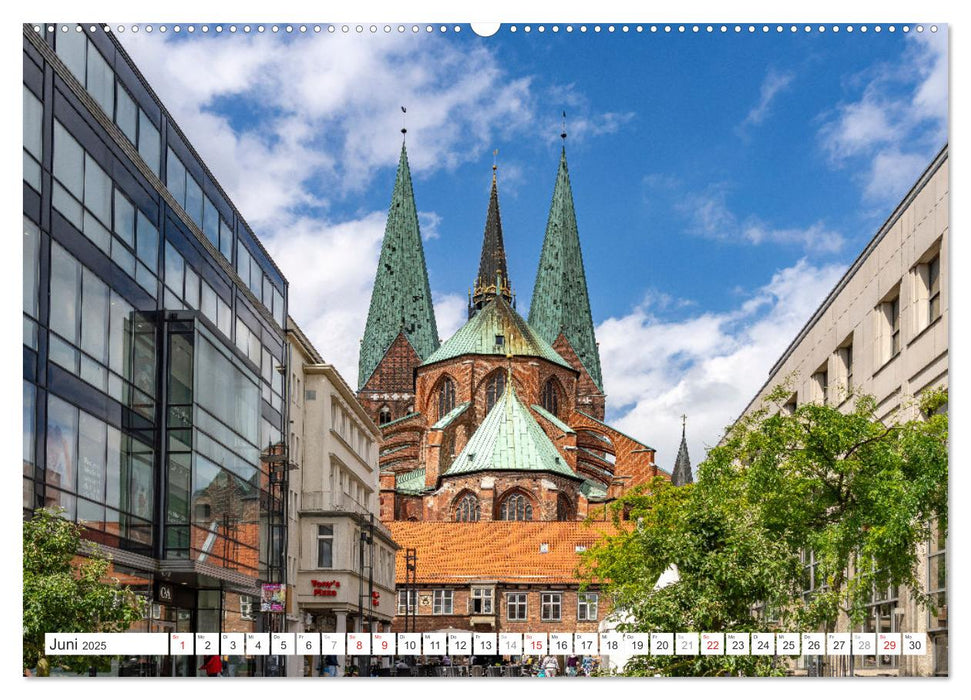 Schleswig-Holstein - Hansestadt Lübeck (CALVENDO Wandkalender 2025)