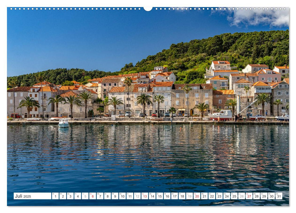 Kroatien - Korcula (CALVENDO Premium Wandkalender 2025)