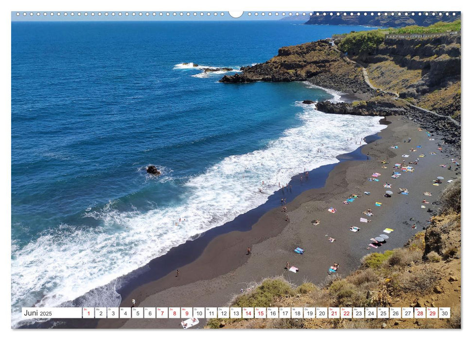 Puerto de la Cruz. Teneriffa Urlaub. (CALVENDO Wandkalender 2025)