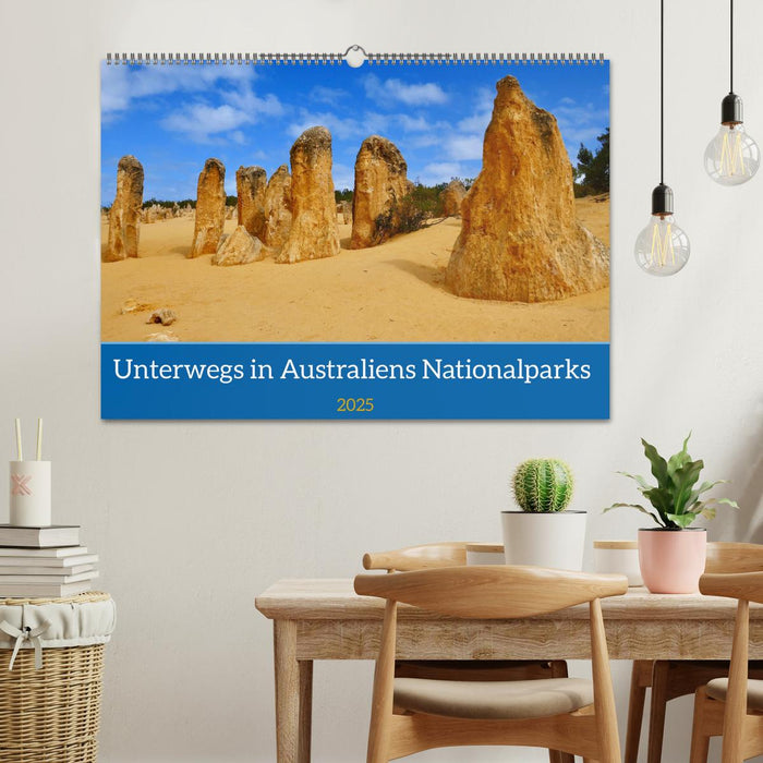 Unterwegs in Australiens Nationalparks (CALVENDO Wandkalender 2025)
