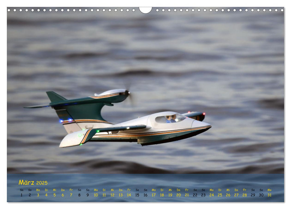 Abenteuer Wasserflug (CALVENDO Wandkalender 2025)