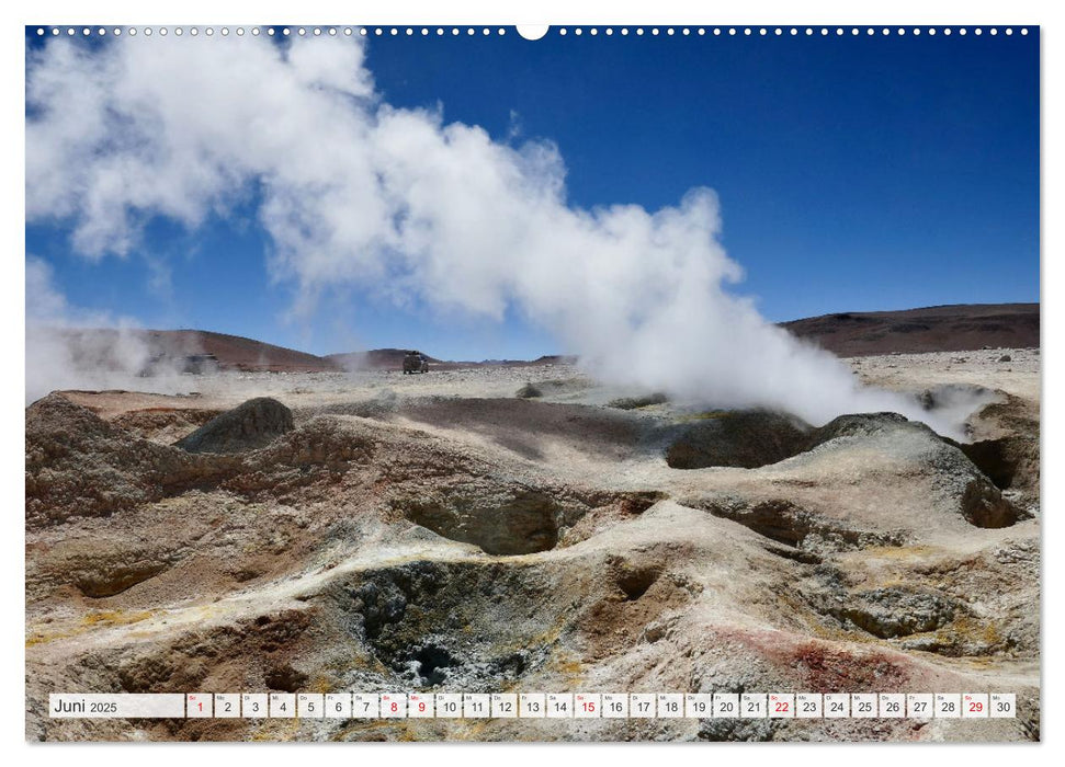 Bolivien - Unterwegs im Hochland (CALVENDO Wandkalender 2025)