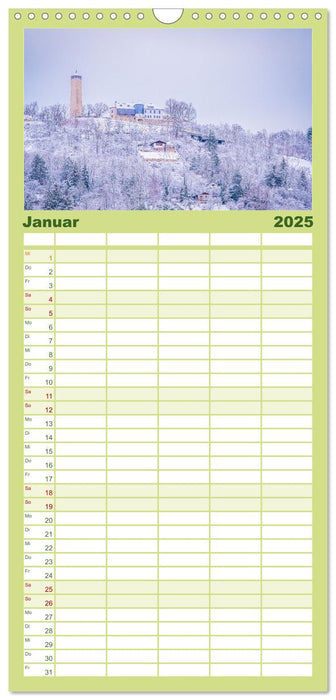 Jena - Faszination in Bildern (CALVENDO Familienplaner 2025)