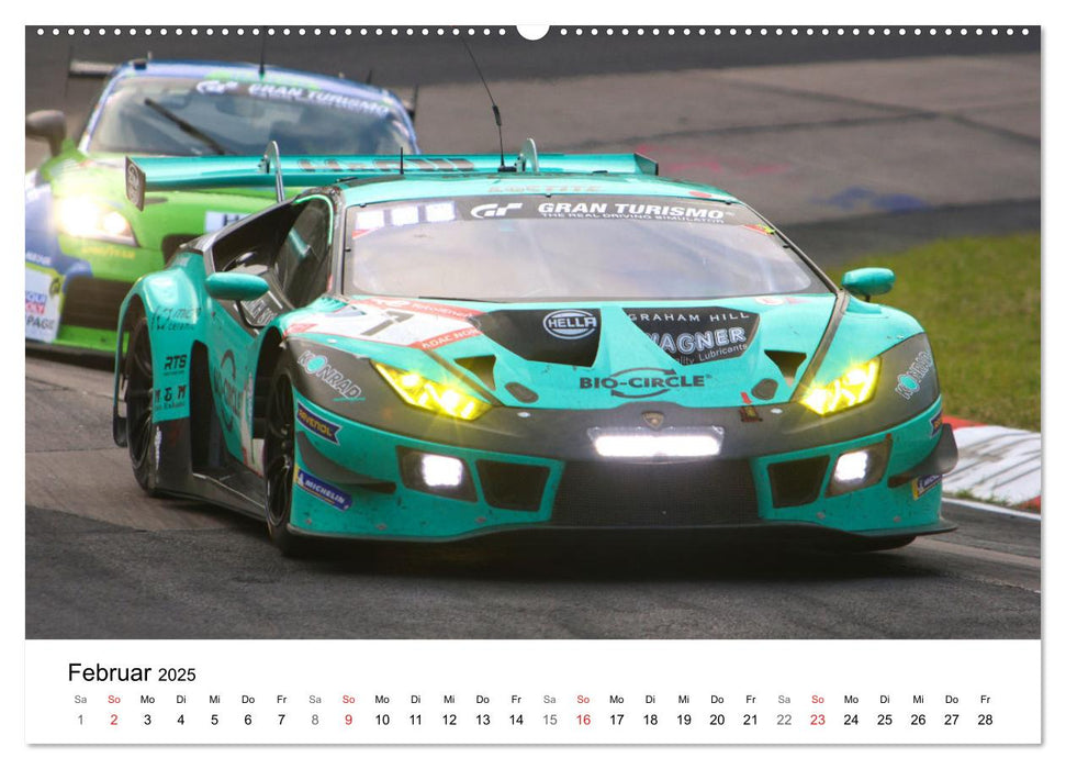 Motorsport aus Sant’Agata (CALVENDO Premium Wandkalender 2025)