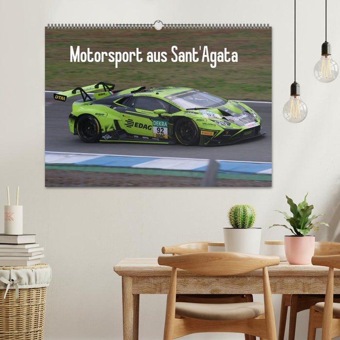 Motorsport aus Sant’Agata (CALVENDO Wandkalender 2025)