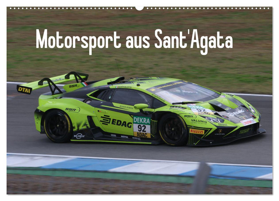 Motorsport aus Sant’Agata (CALVENDO Wandkalender 2025)