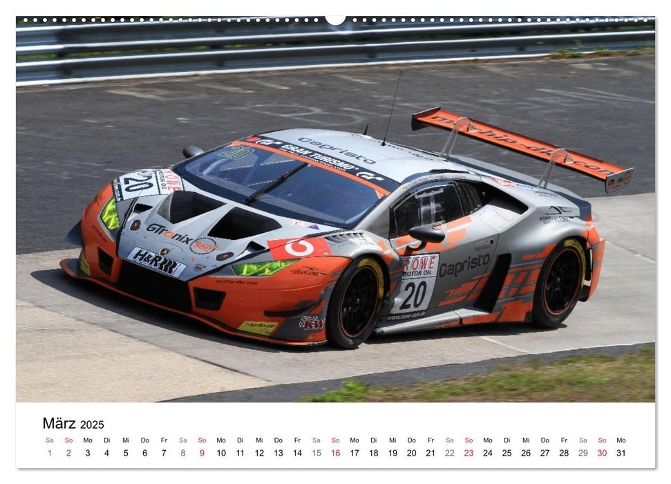 Motorsport aus Sant’Agata (CALVENDO Wandkalender 2025)