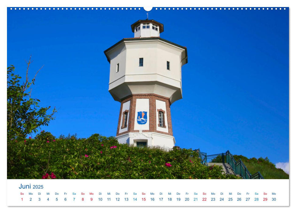 Langeoog 2025. Impressionen zwischen Hafen und Ostende (CALVENDO Wandkalender 2025)