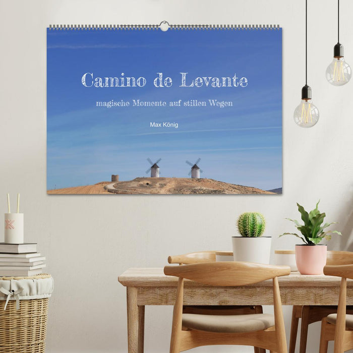 Camino Levante - magische Momente auf stillen Wegen (CALVENDO Wandkalender 2025)