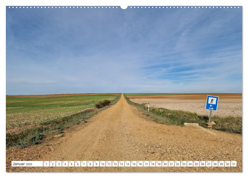 Camino Levante - magische Momente auf stillen Wegen (CALVENDO Wandkalender 2025)