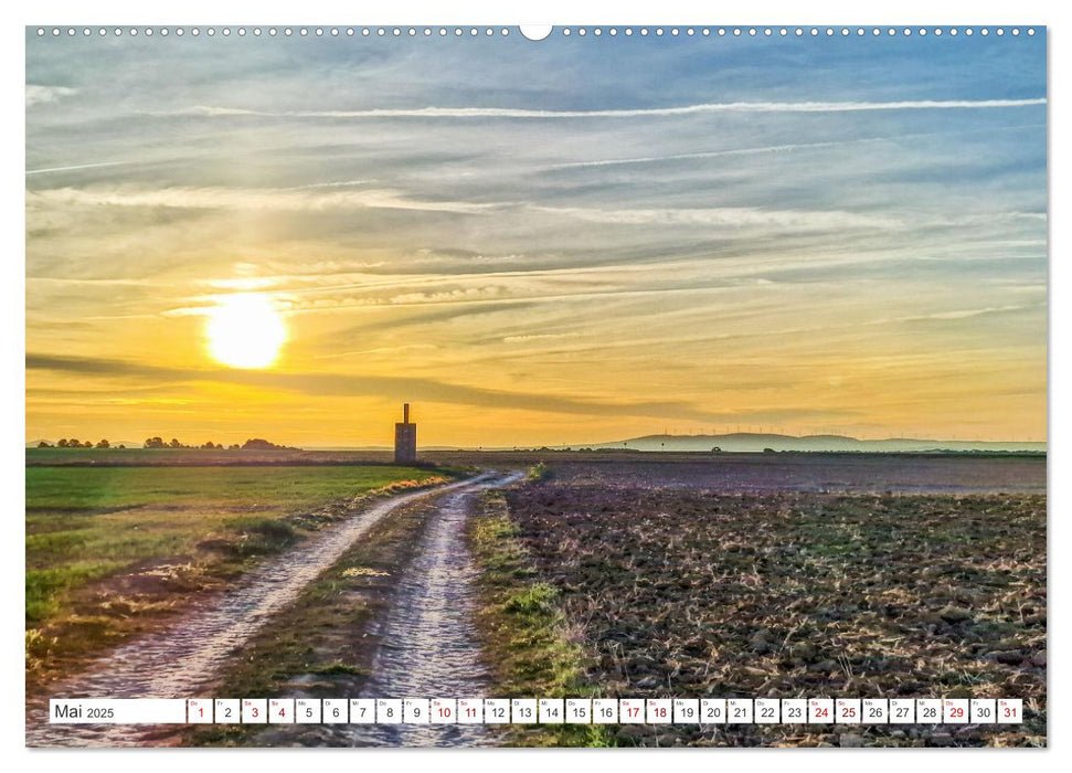 Camino Levante - magische Momente auf stillen Wegen (CALVENDO Premium Wandkalender 2025)