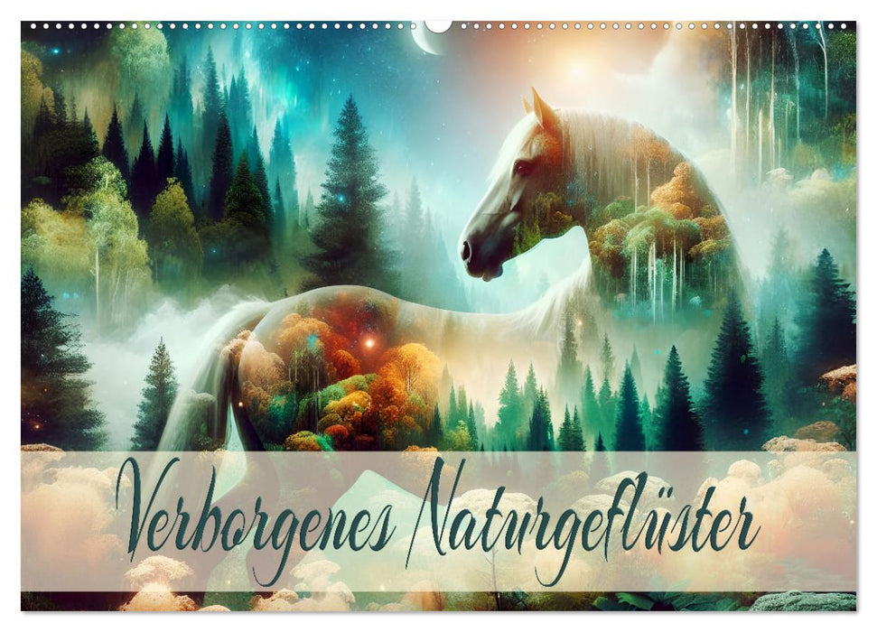 Verborgenes Naturgeflüster (CALVENDO Wandkalender 2025)