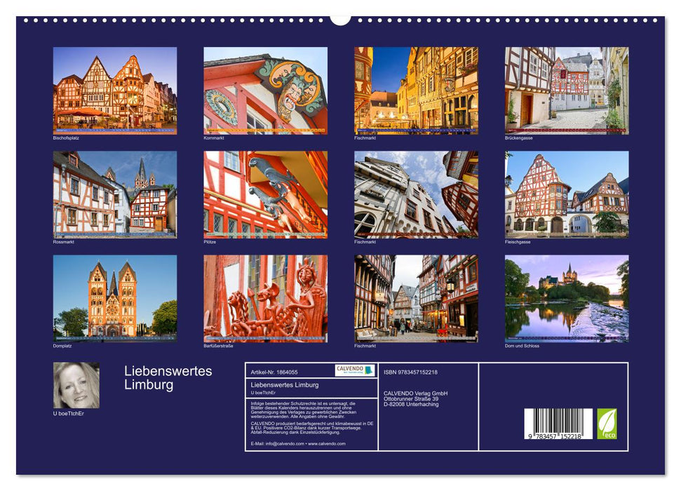 Liebenswertes Limburg (CALVENDO Premium Wandkalender 2025)