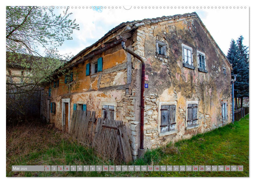 Fassadenfarben, jedes Haus hat sein Gesicht. (CALVENDO Wandkalender 2025)