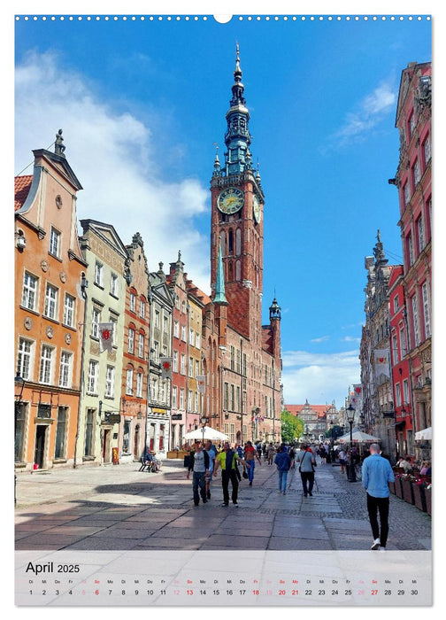 Polnische Städte - Highlights im Norden (CALVENDO Premium Wandkalender 2025)