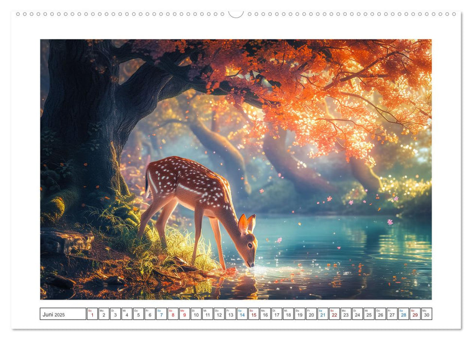 Zauberhafte Waldmomente (CALVENDO Premium Wandkalender 2025)