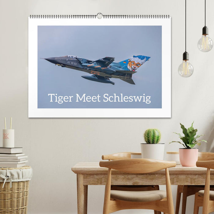 Tiger Meet Schleswig (CALVENDO Wandkalender 2025)