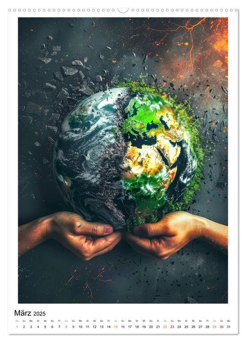 Unsere Umwelt leidet (CALVENDO Wandkalender 2025)