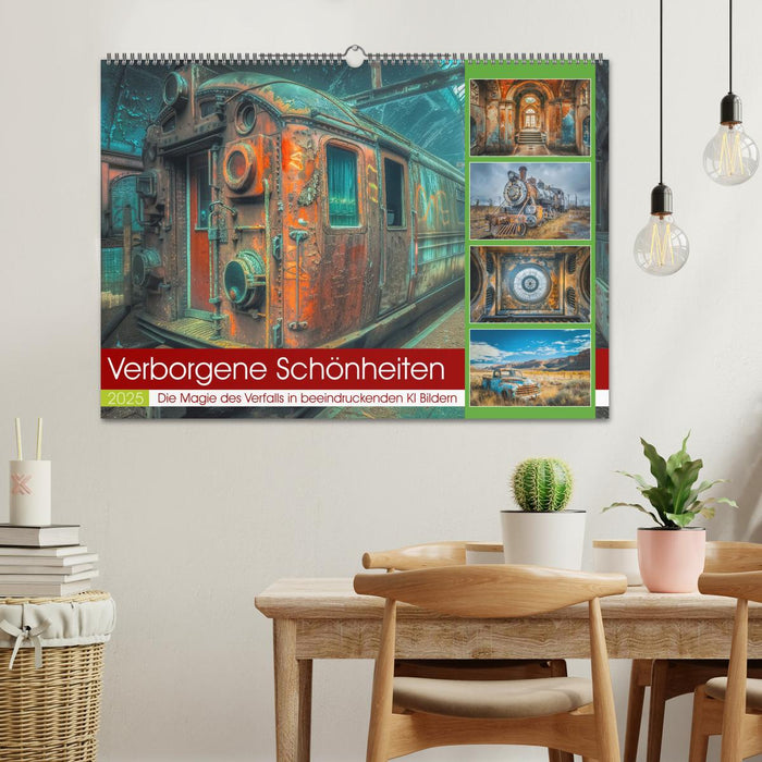 Verborgene Schönheiten (CALVENDO Wandkalender 2025)