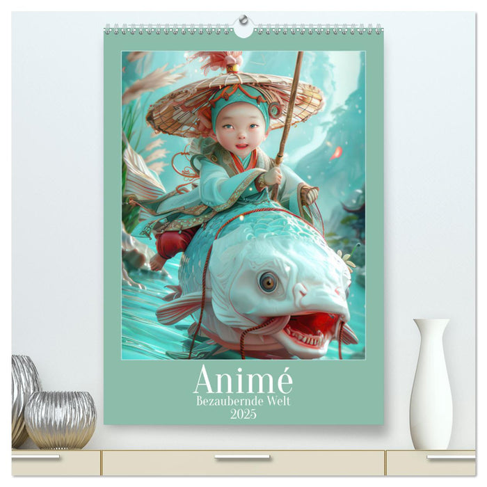 Animé - Bezaubernde Welt (CALVENDO Premium Wandkalender 2025)