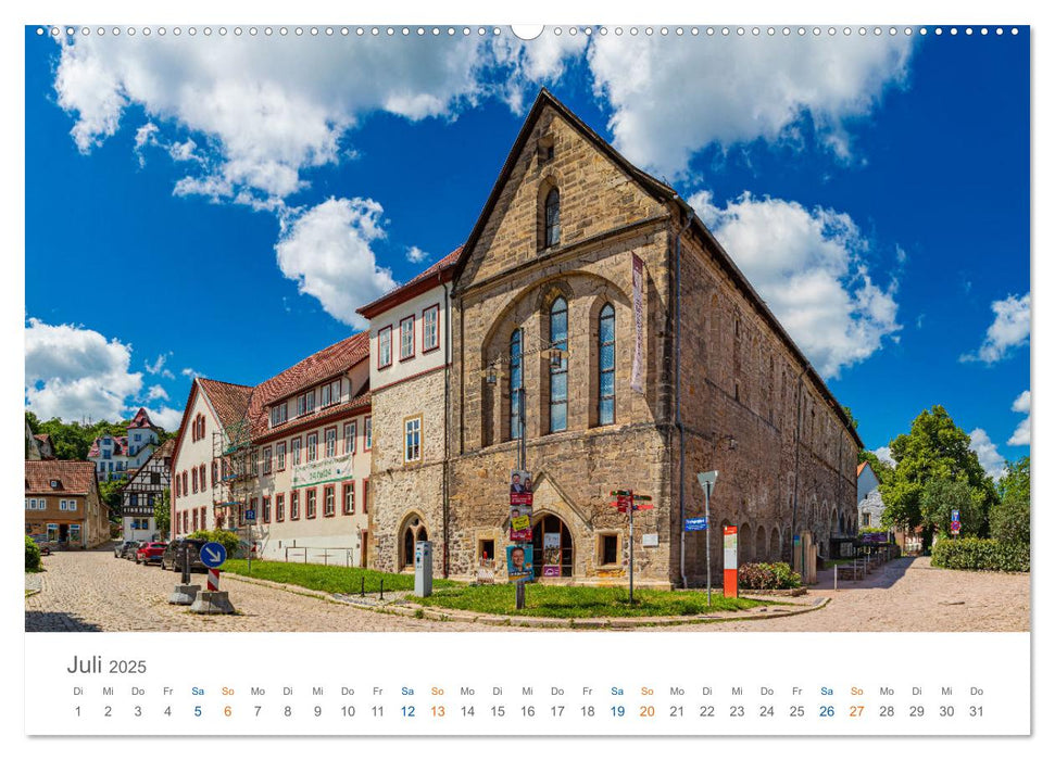 Eisenach - zu Füßen der Wartburg (CALVENDO Premium Wandkalender 2025)