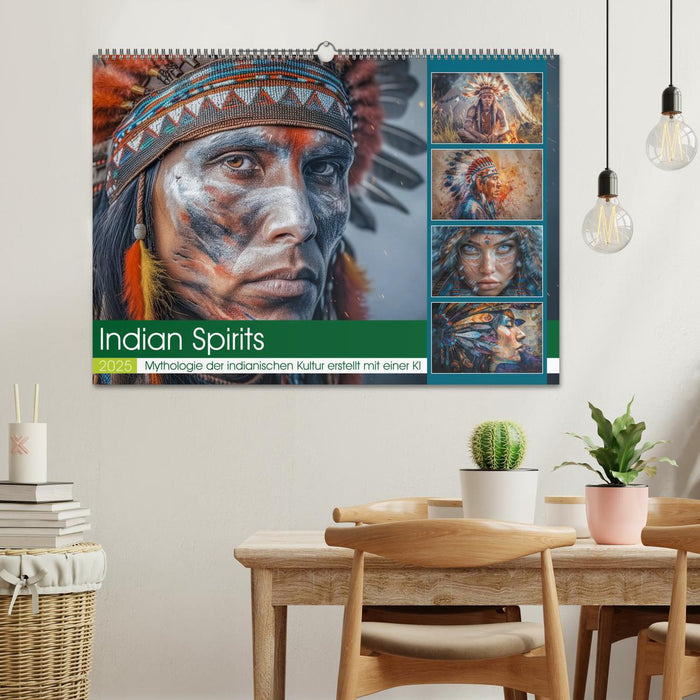 Indian Spirits (CALVENDO Wandkalender 2025)