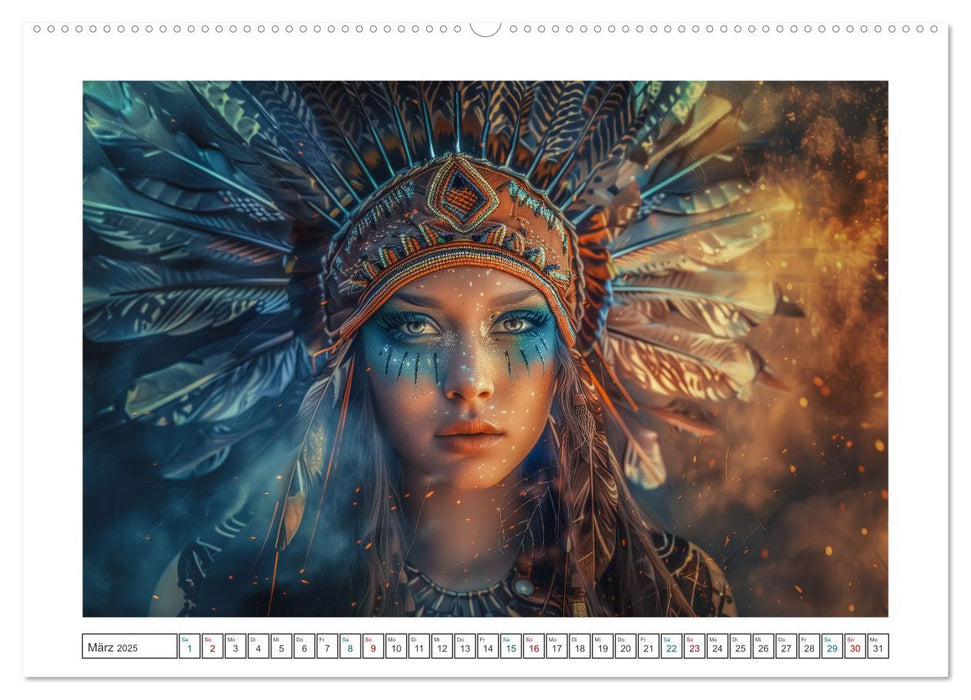 Indian Spirits (CALVENDO Wandkalender 2025)