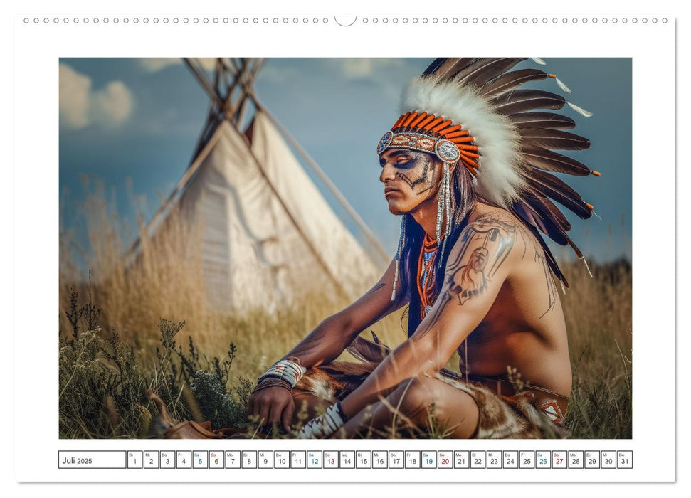 Indian Spirits (CALVENDO Premium Wandkalender 2025)