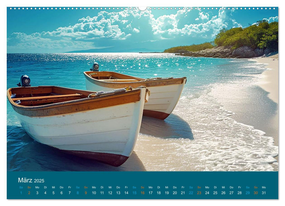 Ausblick aufs Meer - traumhafte Momente (CALVENDO Wandkalender 2025)