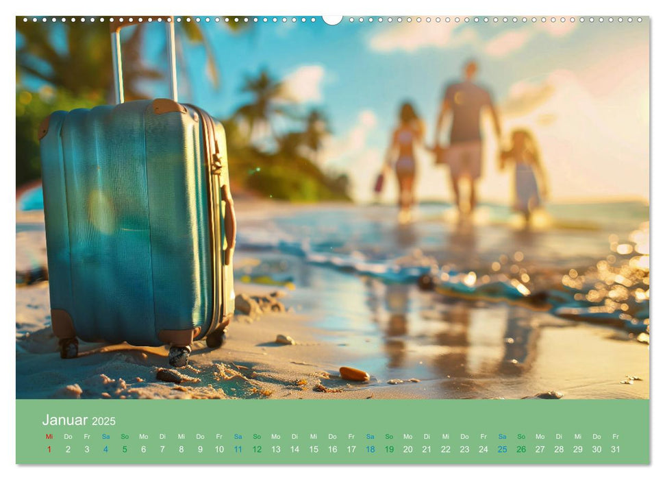 Ausblick aufs Meer - traumhafte Momente (CALVENDO Premium Wandkalender 2025)