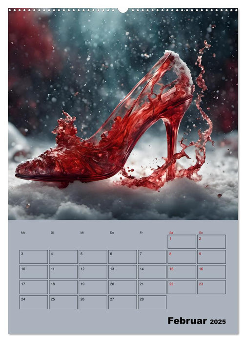 Verzaubert durch High Heels – Ein Kalender für Schuhliebhaber (CALVENDO Wandkalender 2025)