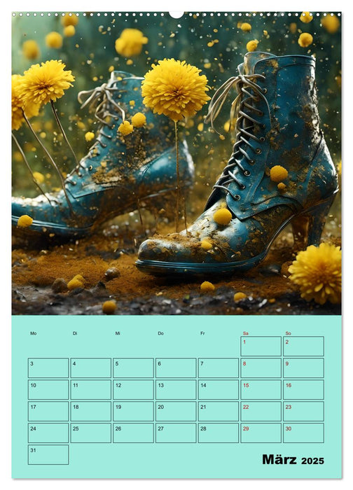 Verzaubert durch High Heels – Ein Kalender für Schuhliebhaber (CALVENDO Wandkalender 2025)