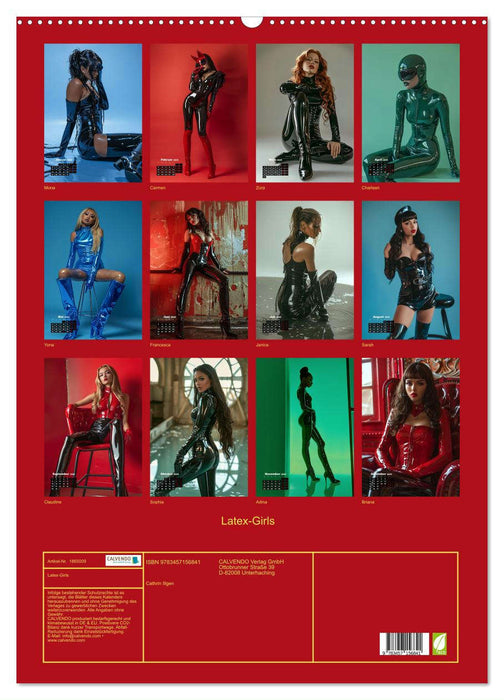 Latex-Girls (CALVENDO Wandkalender 2025)