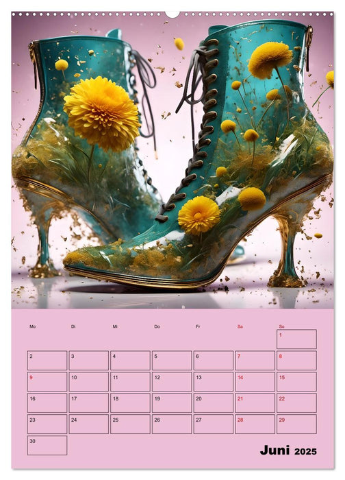 Verzaubert durch High Heels – Ein Kalender für Schuhliebhaber (CALVENDO Premium Wandkalender 2025)