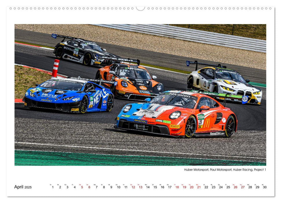 GT Masters am Nürburgring (CALVENDO Wandkalender 2025)