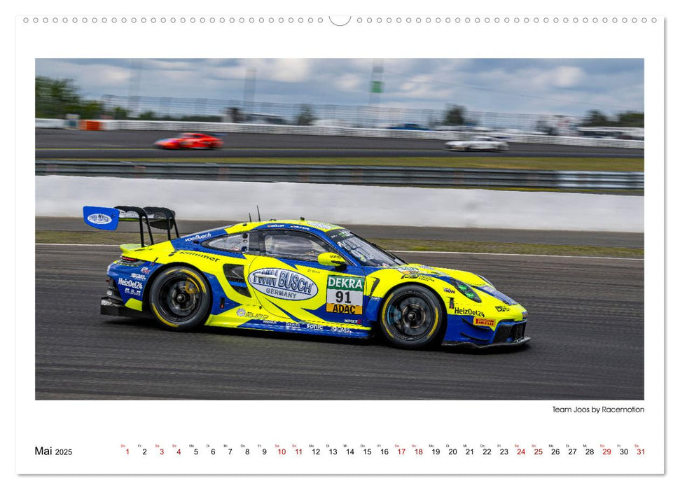 GT Masters am Nürburgring (CALVENDO Wandkalender 2025)