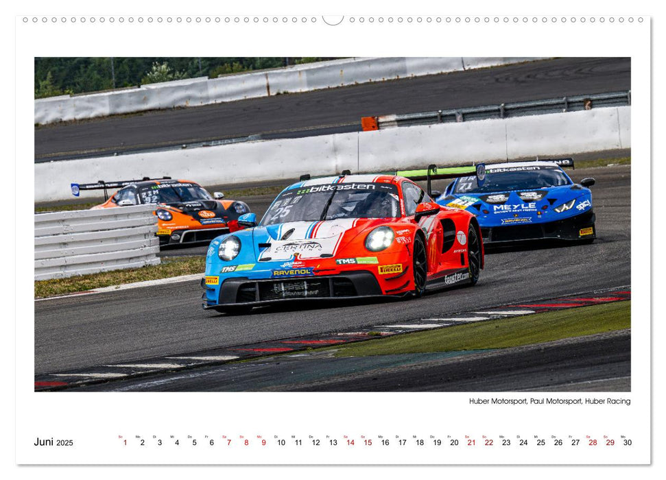 GT Masters am Nürburgring (CALVENDO Premium Wandkalender 2025)