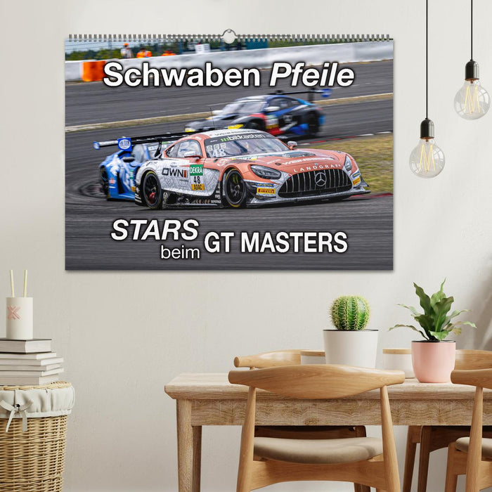 Schwaben Pfeile - STARS beim GT MASTERS (CALVENDO Wandkalender 2025)