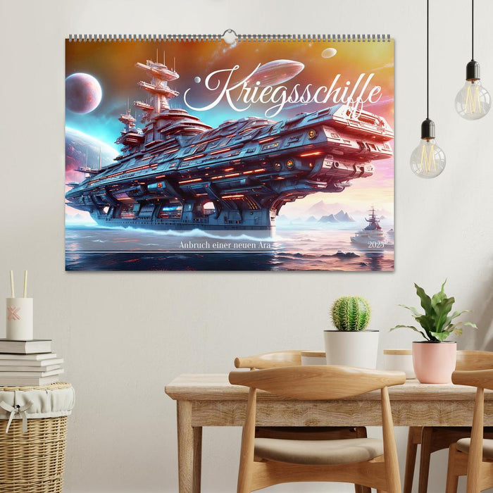 Kriegsschiffe Anbruch einer neuen Ära (CALVENDO Wandkalender 2025)