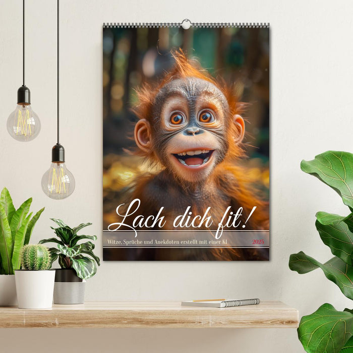 Lach Dich fit ! (CALVENDO Wandkalender 2025)