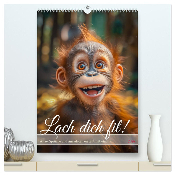 Lach Dich fit ! (CALVENDO Premium Wandkalender 2025)