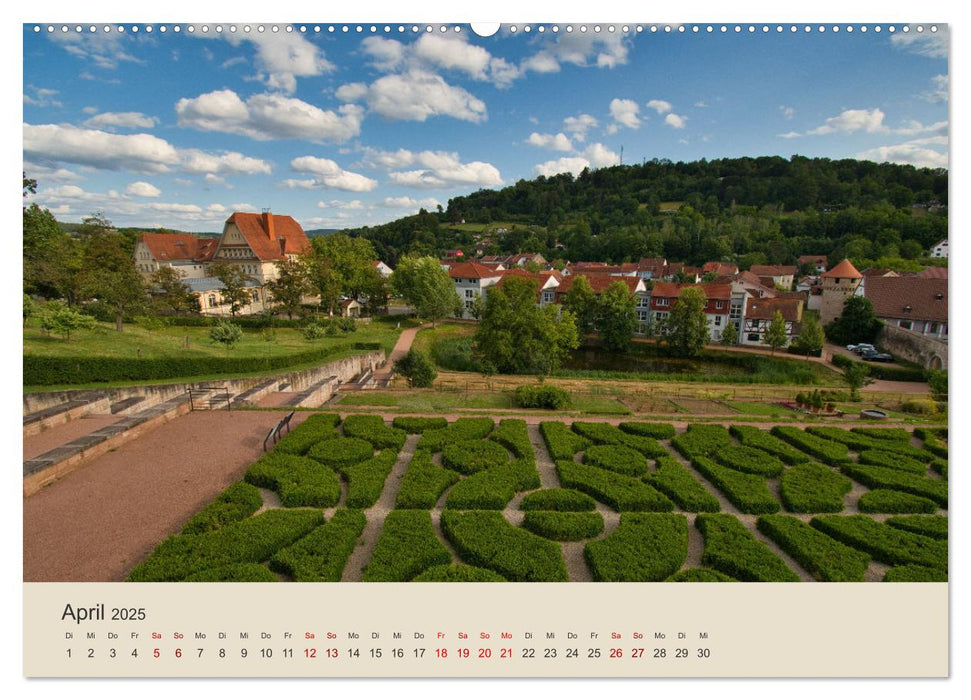 Sommer in Schmalkalden (CALVENDO Premium Wandkalender 2025)