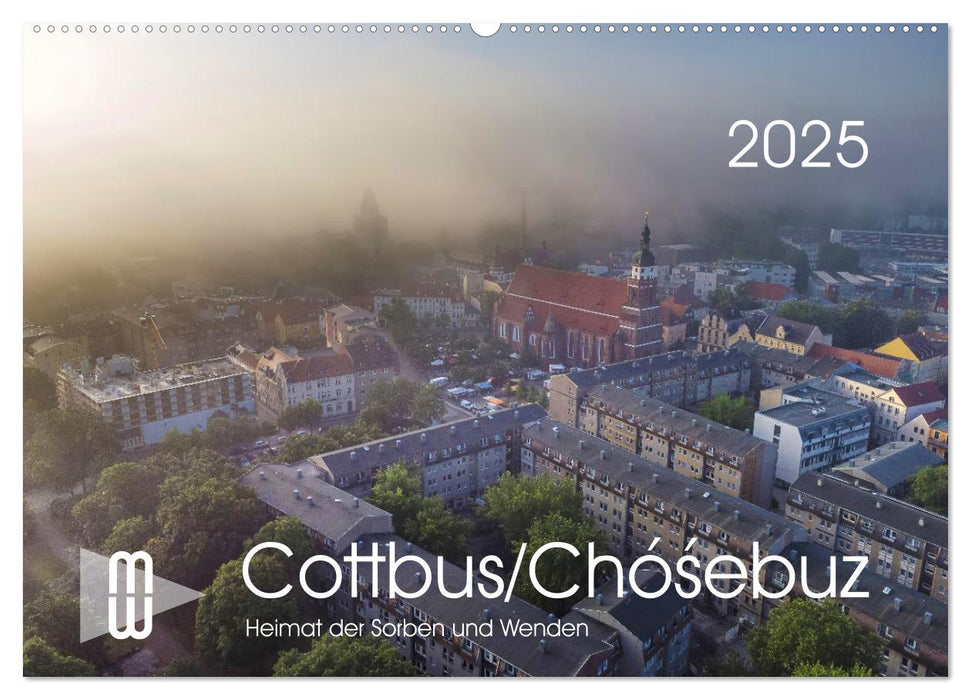 Cottbus/Chóśebuz (CALVENDO Wandkalender 2025)