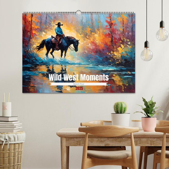 Wild West Moments (CALVENDO Wandkalender 2025)
