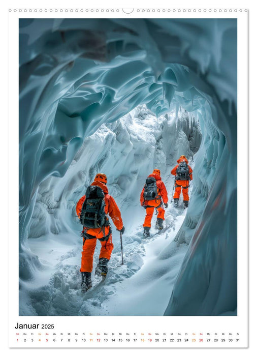 Höhlenforscher - die Unterwelt erforschen (CALVENDO Wandkalender 2025)