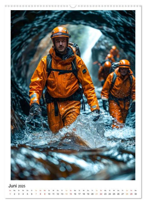 Höhlenforscher - die Unterwelt erforschen (CALVENDO Premium Wandkalender 2025)