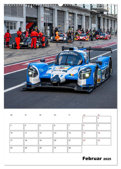 PROTOTYPE RACING am Nürburgring (CALVENDO Wandkalender 2025)