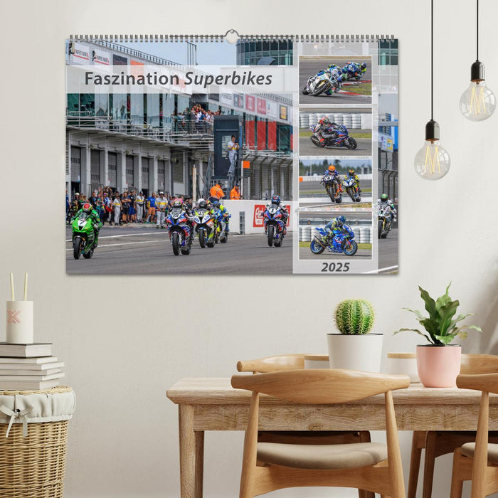 Faszination Superbikes (CALVENDO Wandkalender 2025)